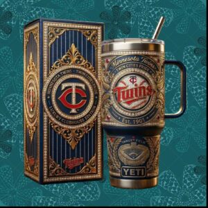 Minnesota Twins MLB Luxury Clubhouse Edition Twin Cities Pride Baseball Established 1901 Tumbler