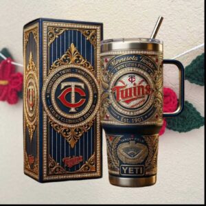 Minnesota Twins MLB Luxury Clubhouse Edition Twin Cities Pride Baseball Established 1901 Tumbler