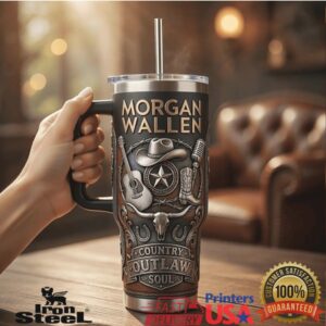 Morgan Wallen Southern Outlaw Edition Country Music Soul Retro Style Tumbler