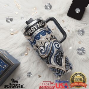 NSYNC Pop Unity Forever Boy Band Reunion Tour Style 90s Nostalgia Gifts For Women Stainless Steel Insulated Tumbler