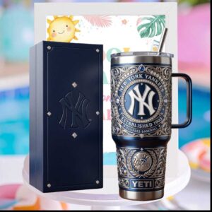 New York Yankees Established 1903 Luxury Clubhouse Edition Vintage Logo Gift For Men Women Tumbler