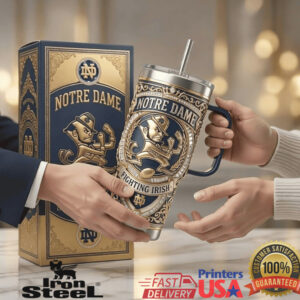 Notre Dame Fighting Irish Legacy of Champions Edition 40oz Tumbler