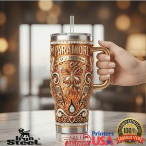 Paramore Still Into You Butterfly Limited Edition Stainless Steel Insulated Tumbler Tumbler