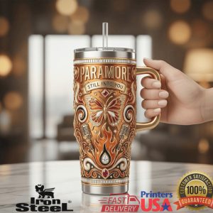 Paramore Still Into You Butterfly Limited Edition Stainless Steel Insulated Tumbler Tumbler