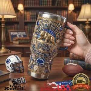Penn State PSU Nittany Lions We Are Vintage Varsity Style Tumbler
