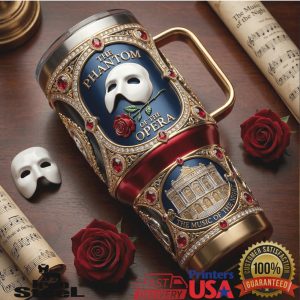 Phantom of the Opera Music of the Night Masquerade Broadway Musical Fans Tumbler