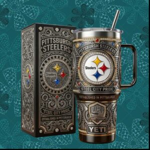 Pittsburgh Steelers Steel City Pride Established In Pittsburgh Football Fan Gifts Tumbler