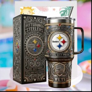 Pittsburgh Steelers Steel City Pride Established In Pittsburgh Football Fan Gifts Tumbler