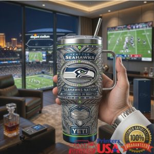 Seattle Seahawks Nation Established In Seattle Pacific Northwest Football Sports Fan Tumbler