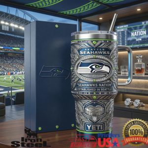 Seattle Seahawks Nation Established In Seattle Pacific Northwest Football Sports Fan Tumbler