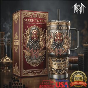 Sleep Token Take Me Back To Eden Worship Edition 40oz Gothic Tumbler