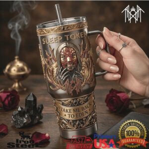 Sleep Token Worship Take Me Back To Eden Tour Metal Band Tumbler