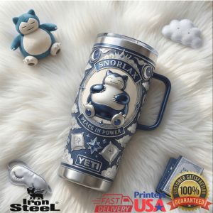 Snorlax Peace In Power Sleep And Relaxation Anime Fan For Men Tumbler