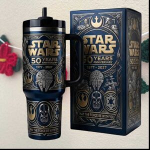 Star Wars 50th Anniversary Rebel Alliance Millennium Falcon Commemorative Tumbler
