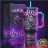 ACDC Rock Roll Dynasty Electric Guitar 40oz Travel Tumbler ACDC Rock Roll Dynasty Electric Guitar 40oz Travel Tumbler