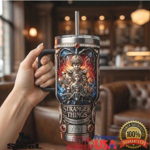 Stranger Things 4 Friends Don_t Lie Sci Fi Horror Fan Men Women Tumbler