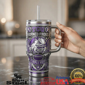 TCU Horned Frogs Purple Reign Legacy Edition 40oz Tumbler