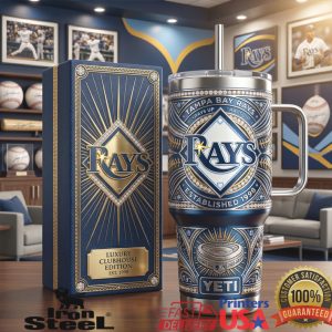 Tampa Bay Rays Luxury Clubhouse Edition 1998 Baseball Fan Commemorative Gift Tumbler