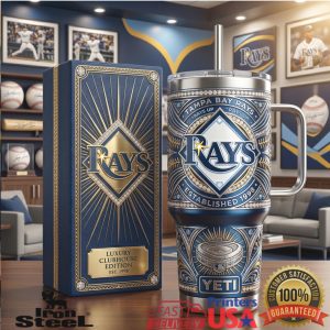 Tampa Bay Rays Luxury Clubhouse Edition Est 1998 Baseball Fan Gift Tumbler