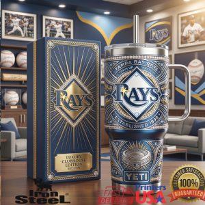 Tampa Bay Rays Luxury Clubhouse Edition Est 1998 Baseball Fan Gift Tumbler