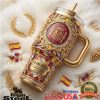 Luxury Crochet Handmade With Heart Pearl Lace 40oz Artist Tumbler Luxury Crochet Handmade With Heart Pearl Lace 40oz Artist Tumbler