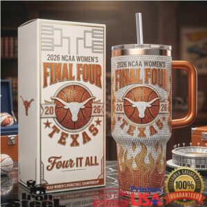 Texas Longhorns 2026 NCAA Women's Final Four Four It All Tumbler