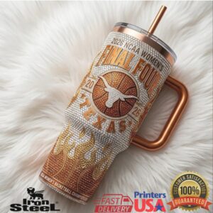 Texas Longhorns NCAA Women's Basketball Final Four 2026 Tumbler