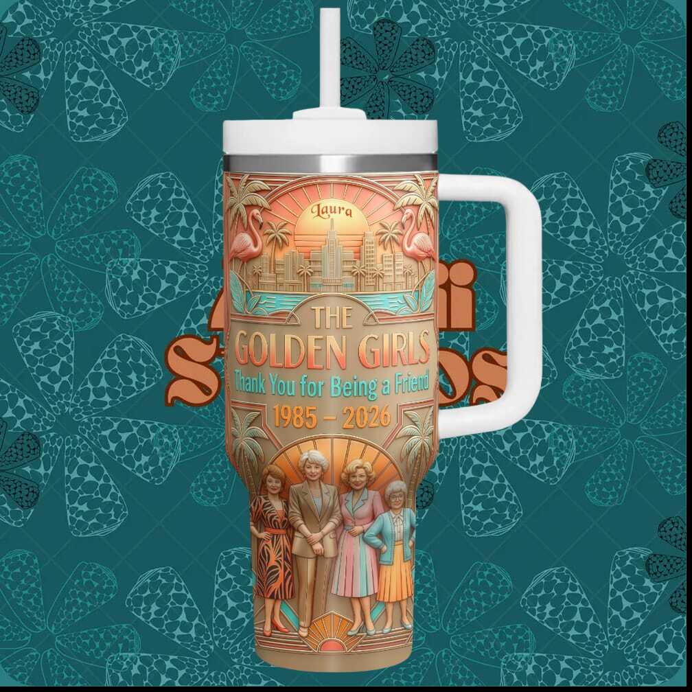 The Golden Girls Thank You For Being A Friend 1985 2026 40oz Tumbler The Golden Girls Thank You For Being A Friend 1985 2026 40oz Tumbler