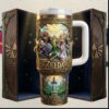 Dad You Are Our Patronus Wizard Magic Personalized Kids Names Gift Stainless Steel Insulated Tumbler Dad You Are Our Patronus Wizard Magic Personalized Kids Names Gift Stainless Steel Insulated Tumbler