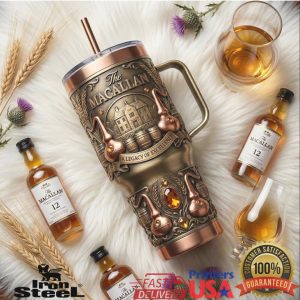 The Macallan Legacy of Excellence Speyside Scotland Scotch Whisky Fan Gift Tumbler