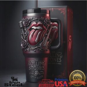 The Rolling Stones Let It Bleed Retro Rock Music Band Fan Gift Stainless Steel Insulated Tumbler