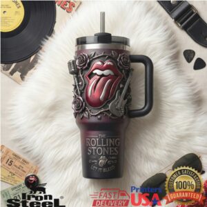 The Rolling Stones Let It Bleed Retro Rock Music Band Fan Gift Stainless Steel Insulated Tumbler