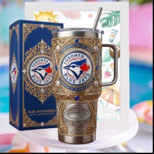 Toronto Blue Jays Canada's Team Legacy Luxury Clubhouse Edition Established 1977 Tumbler