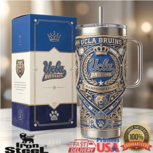 UCLA Bruins Champions Legacy 40oz Tumbler Blue Gold Varsity Collector’s Tumbler