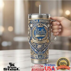 UCLA Bruins Champions Legacy Blue and Gold Vintage Tumbler