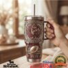 Texas A&M Aggies The 12th Man 40oz Tumbler Maroon and Gold Luxury Fan Edition Texas A&M Aggies The 12th Man 40oz Tumbler Maroon and Gold Luxury Fan Edition
