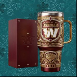 Washington Commanders Hail To The Commanders Established In Washington Vintage Football Gifts Tumbler