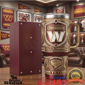 Washington Commanders Hail To The Commanders Football District Of Columbia Fan Tumbler