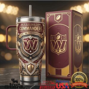 Washington Commanders Hail To The Commanders NFL Football Tumbler