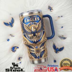 West Coast Eagles Championship Legacy Edition 40oz AFL Insulated Tumbler