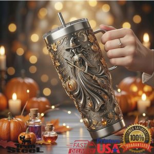 Witching Hour Born of Magic Autumn Enchanted Season Halloween Gothic Women Tumbler